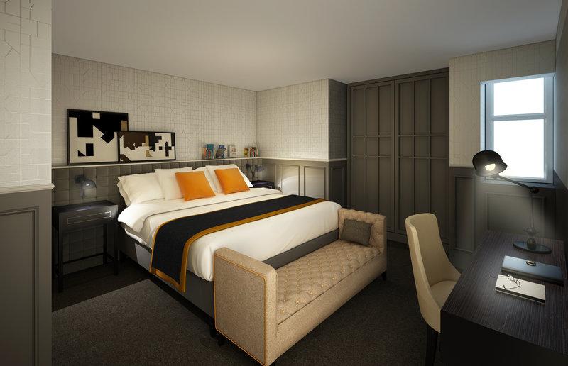 The Ampersand Hotel - Small Luxury Hotels Of The World London Szoba fotó A bedroom at the hotel