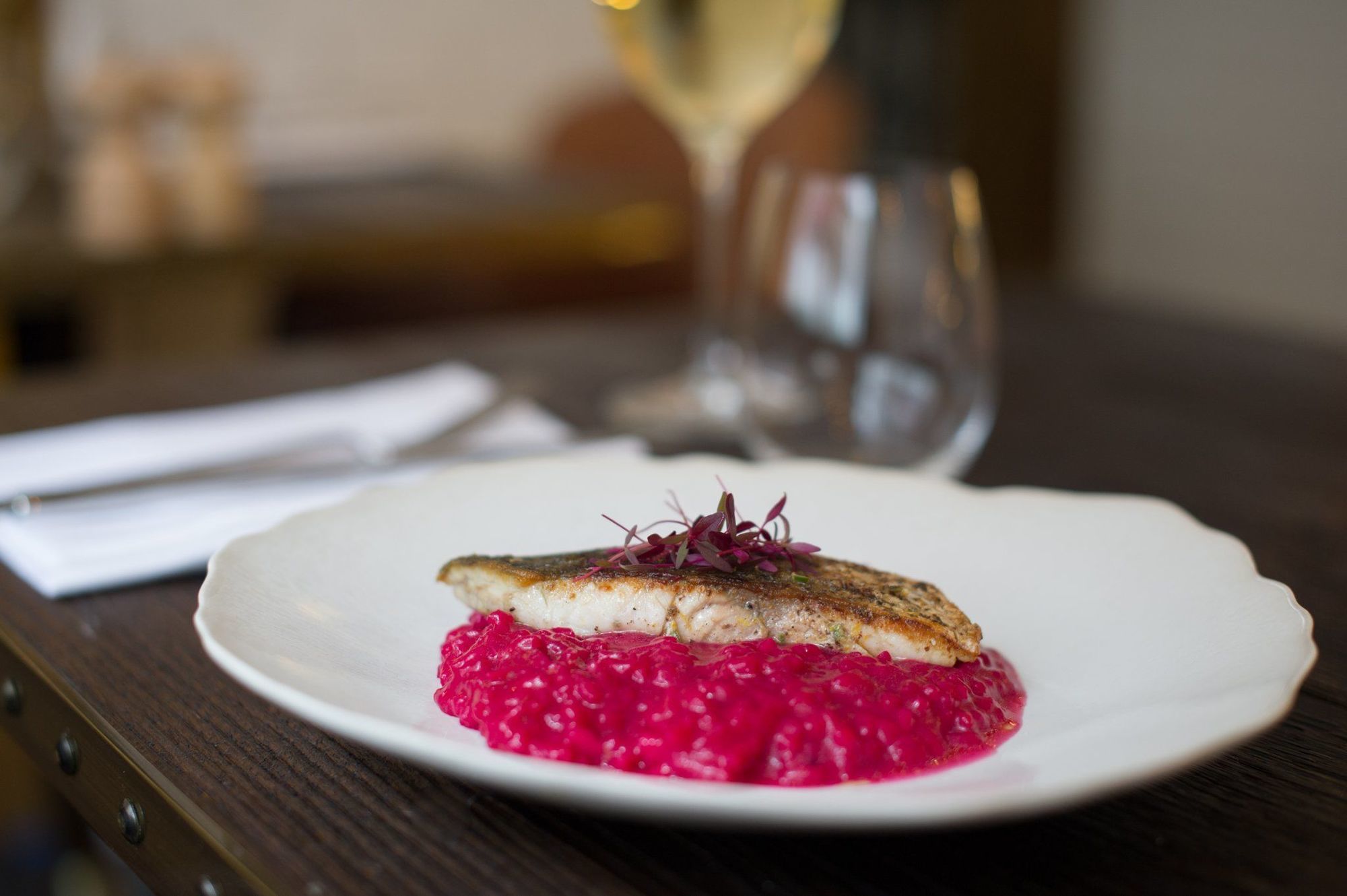 The Ampersand Hotel - Small Luxury Hotels Of The World London Felszereltség fotó A modern beetroot risotto