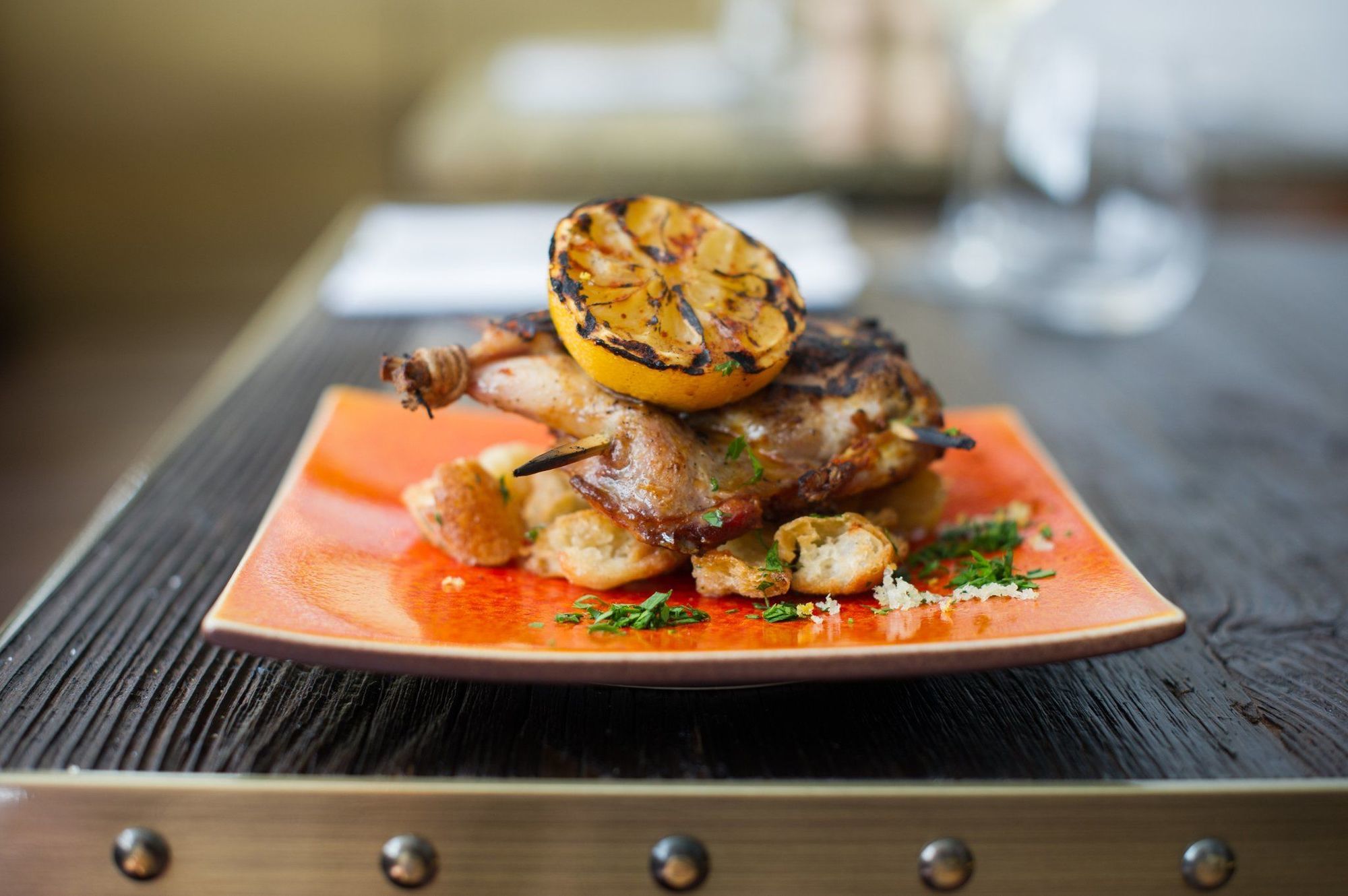 The Ampersand Hotel - Small Luxury Hotels Of The World London Étterem fotó Grilled quail