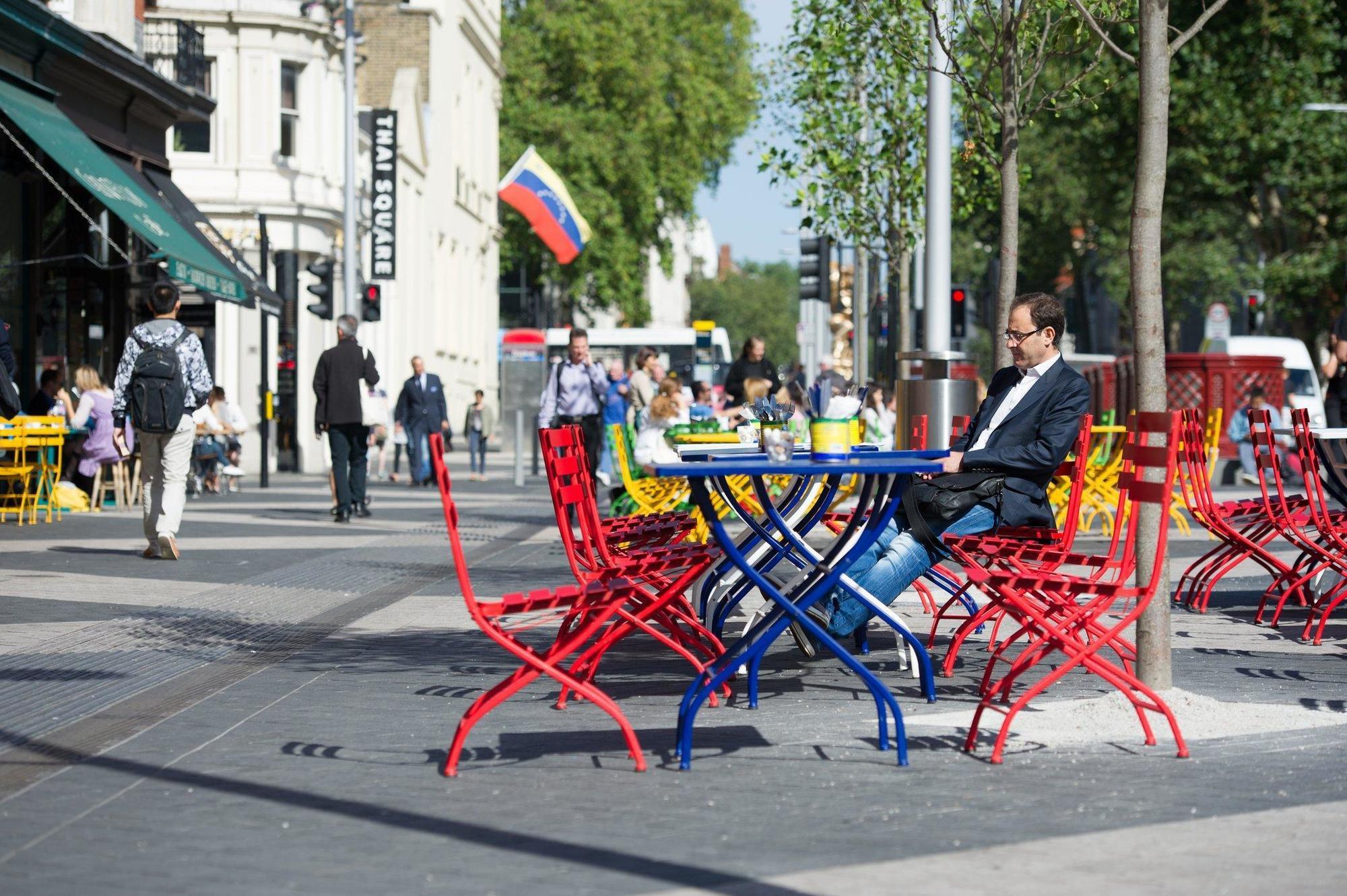 The Ampersand Hotel - Small Luxury Hotels Of The World London Kültér fotó Café tables in Paris